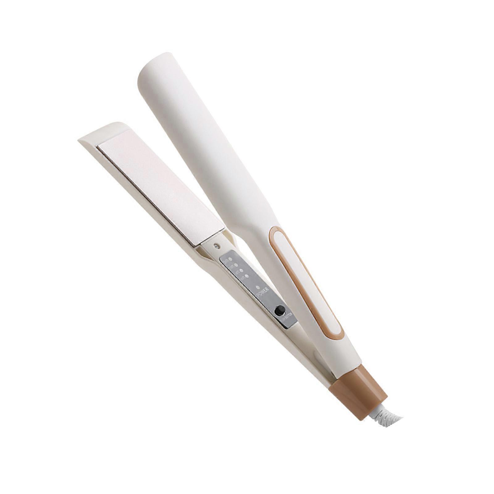 Ceramic Coated Styling Iron Straightener Curler Combo Fast Heating System Salon Quality Results Ergonomic Grip Control Multicolor