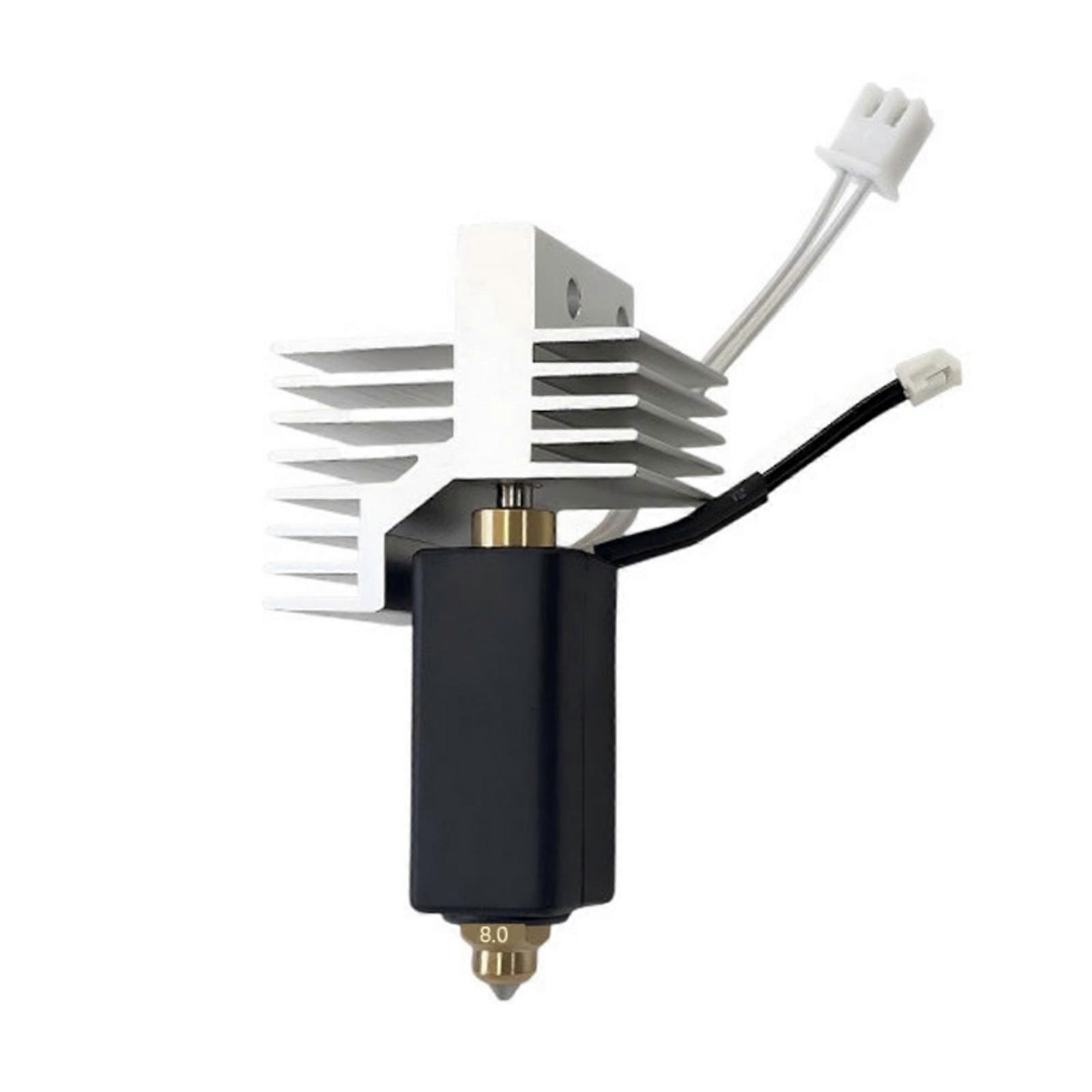 Advanced Earthenware Extruder Set For 3D Printing Heat Resistant Up To 300°C Multiple Nozzle Measurements Insulated Elastomer Protective Layer  0.8mm