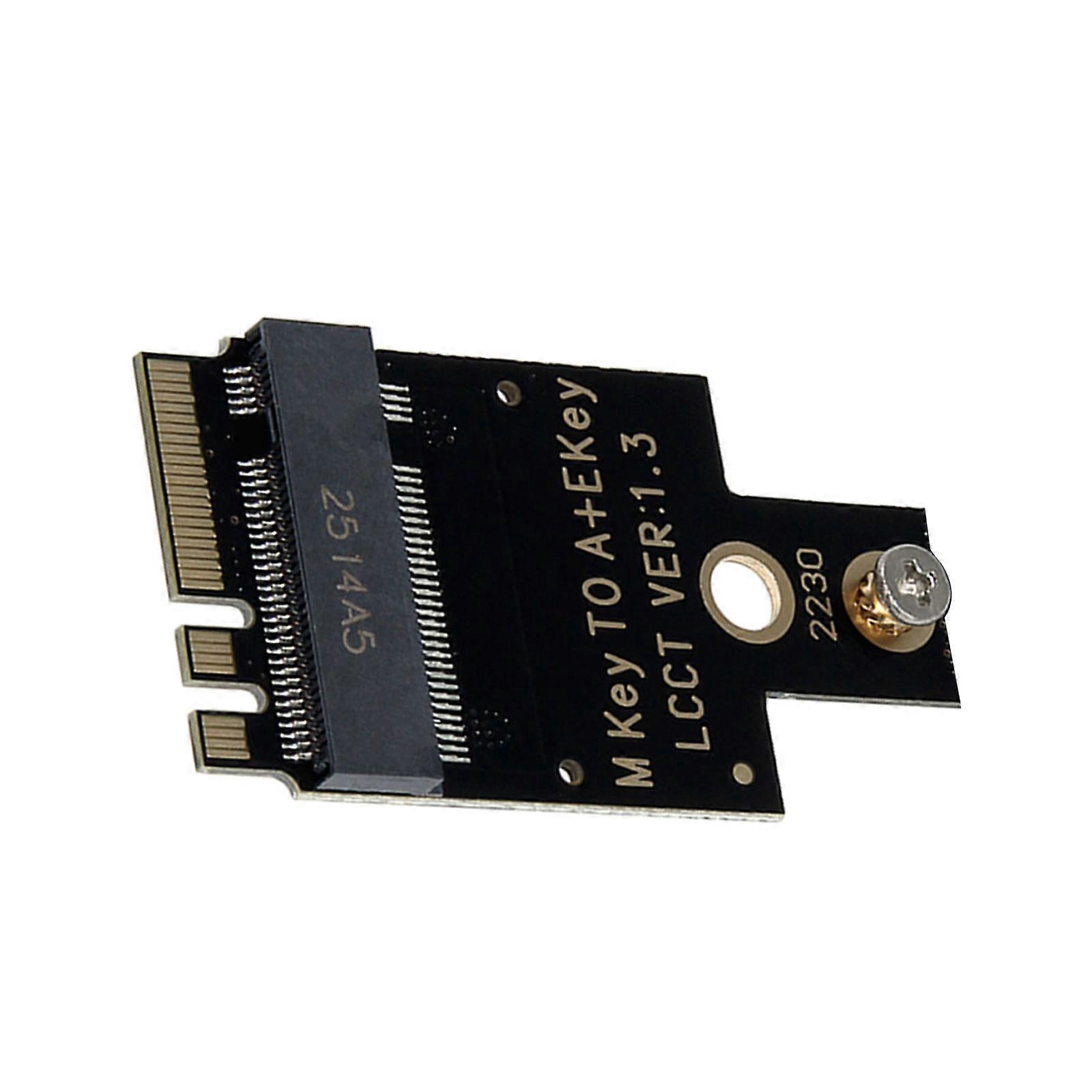 PCIe Converters Card, PCIE NVMe M.2 A+E Adapters, 2230 M.2 NVMe SSDs to PCIe4.0 Converters Card Multicolor