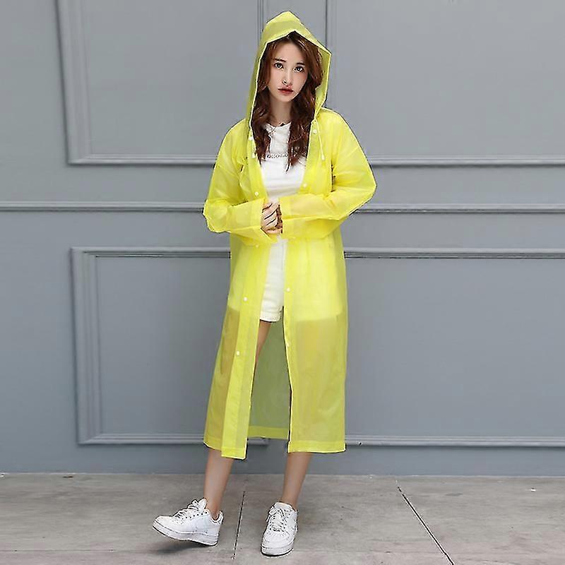 Reusable Rain Ponchos With Hoods And Sleeves Lightweight Rainsuit