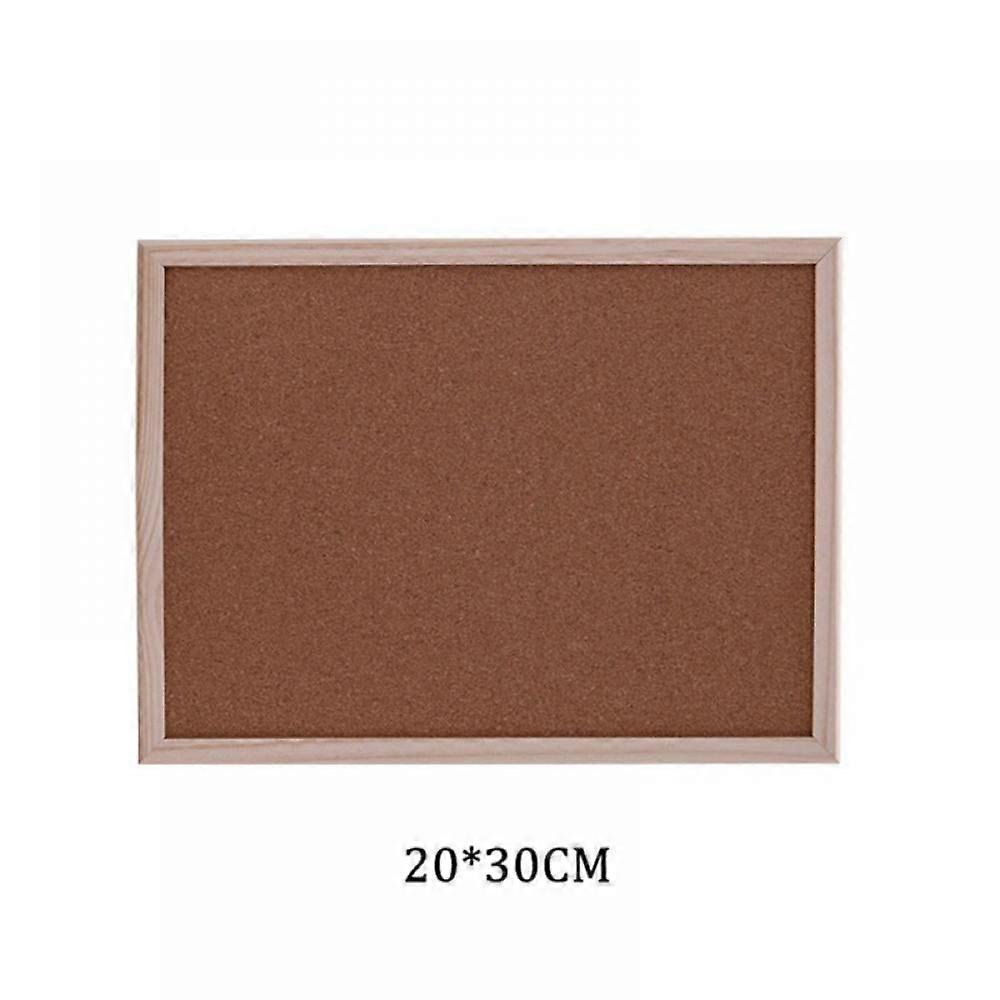 Pretty Comy Decorative Board With Frame Cork Board Message Board Household Photo Wall Background Board 20*30CM