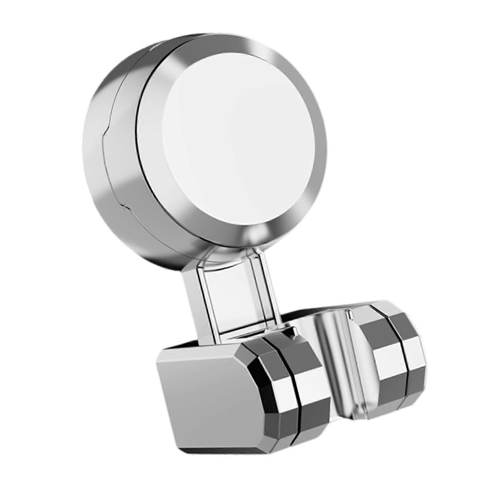 Practical Multipurpose Suction Shower Holders Accessory for Convenient Direction and Height Adjustment in Any Bathroom  silver