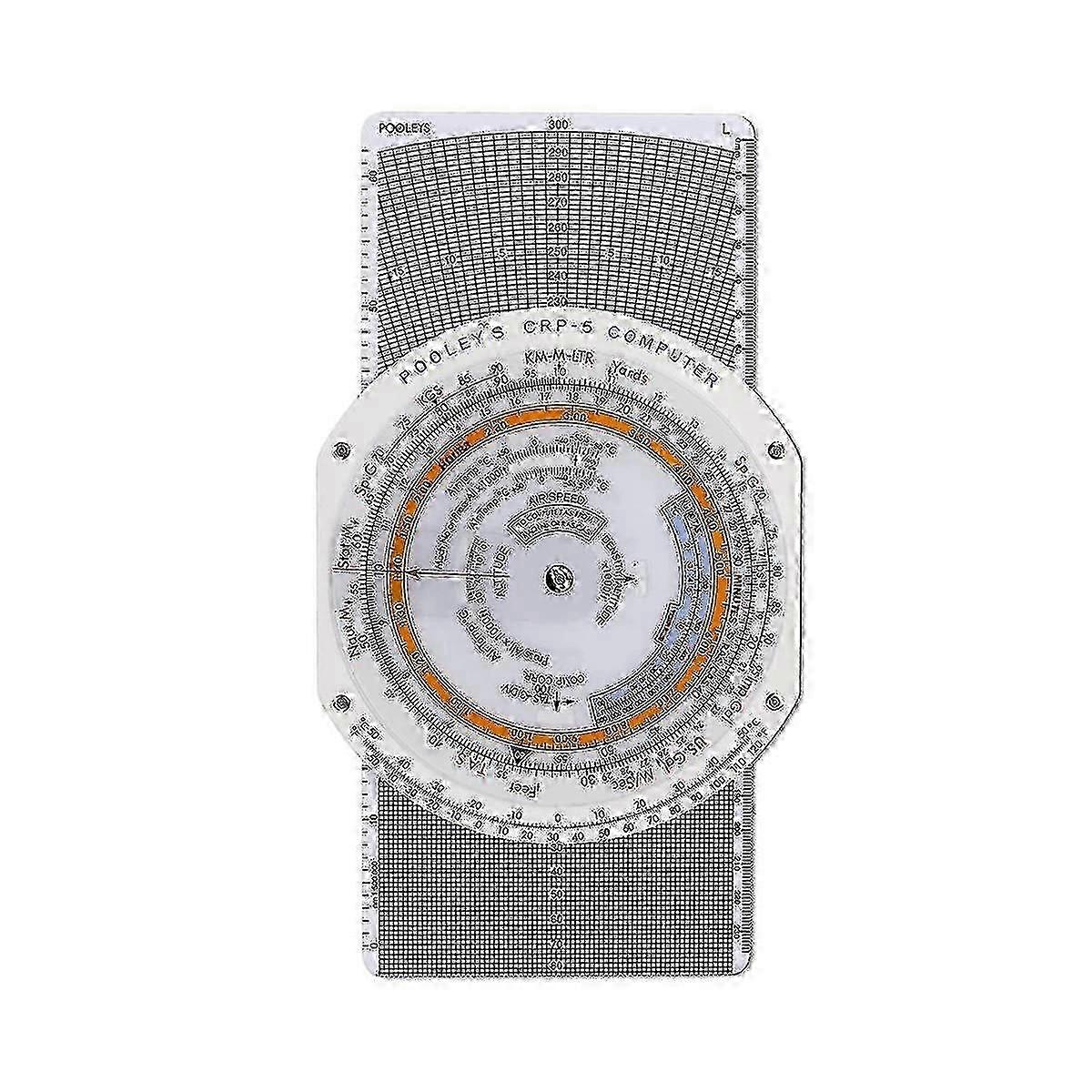 E6B Flight Computer Aviation Plotter Circular Slide Rule Used in Aviation Flight Training