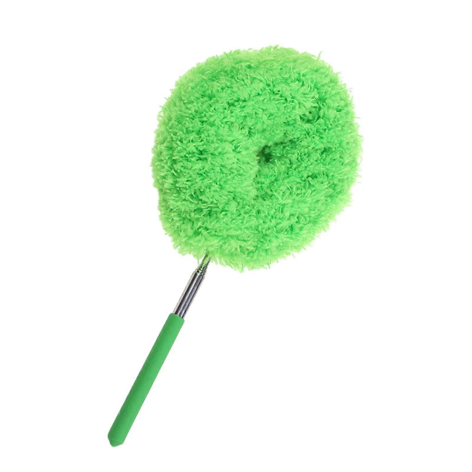 Ceiling Fan Cleaning Brush with Stiff Bristles for Dusting HardtoReach Areas in Homes and Offices Green