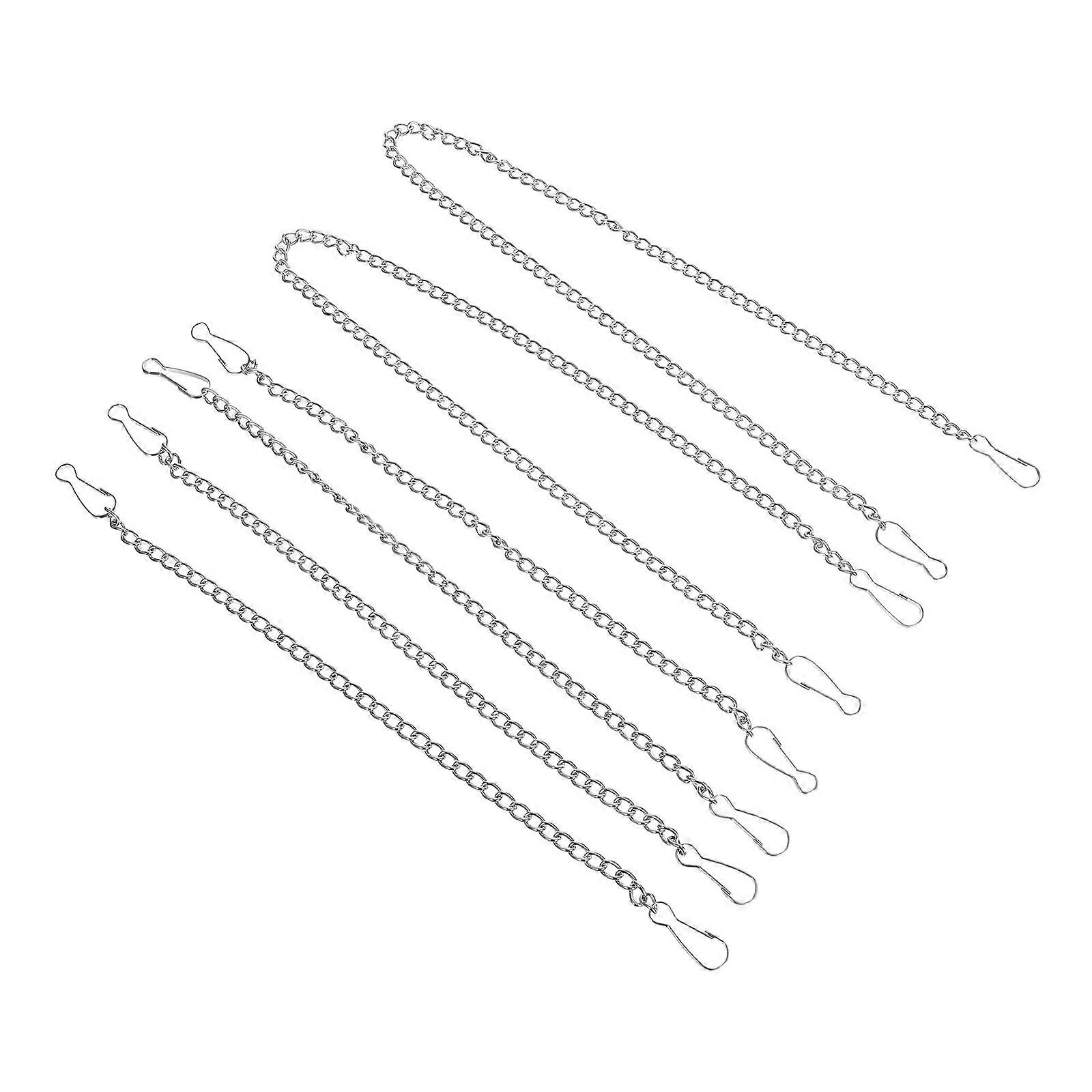 6pcs Picture Hanging Chain Billboards Hanging Chains With Clasps Heavy Duty Chains