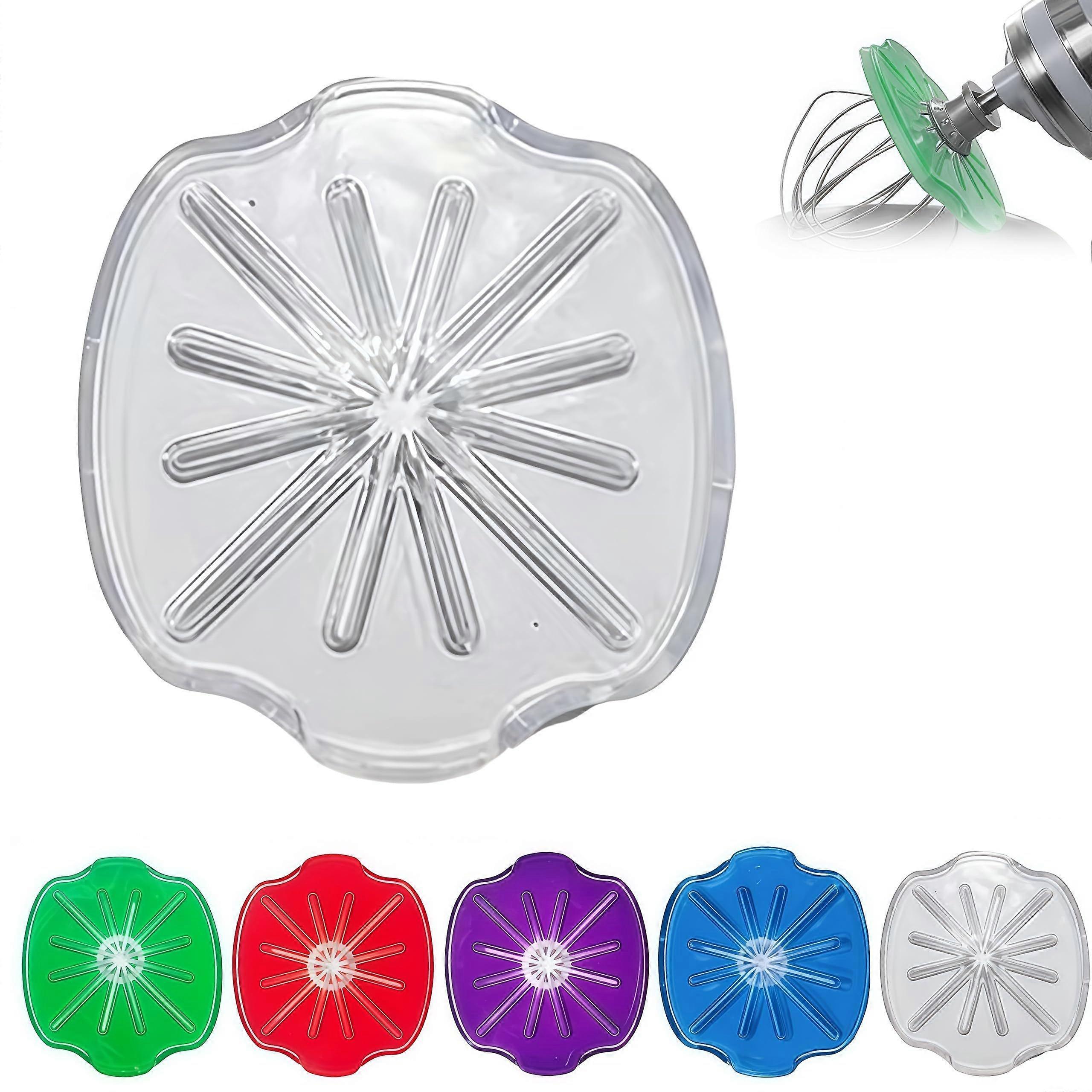 Universal Mixing Splash Guard with Ingredient Chute, Anti-Splatter Cover for Tilt-Head Stand Mixers