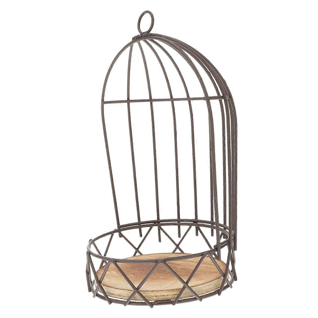 Flower Pot Stand Iron Hanging Planter Rack for Dining Table Home Office Space Saving Decor