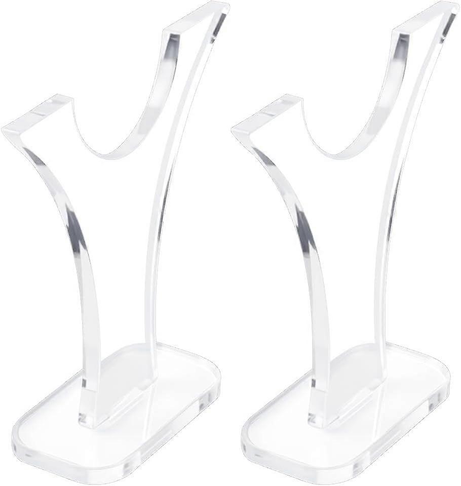 2 Sets Acrylic Display Stand Clear Base Collection Display Stands Assembled Lightsaber Stands Blade Scabbard Display Table Supports for Collection Exh