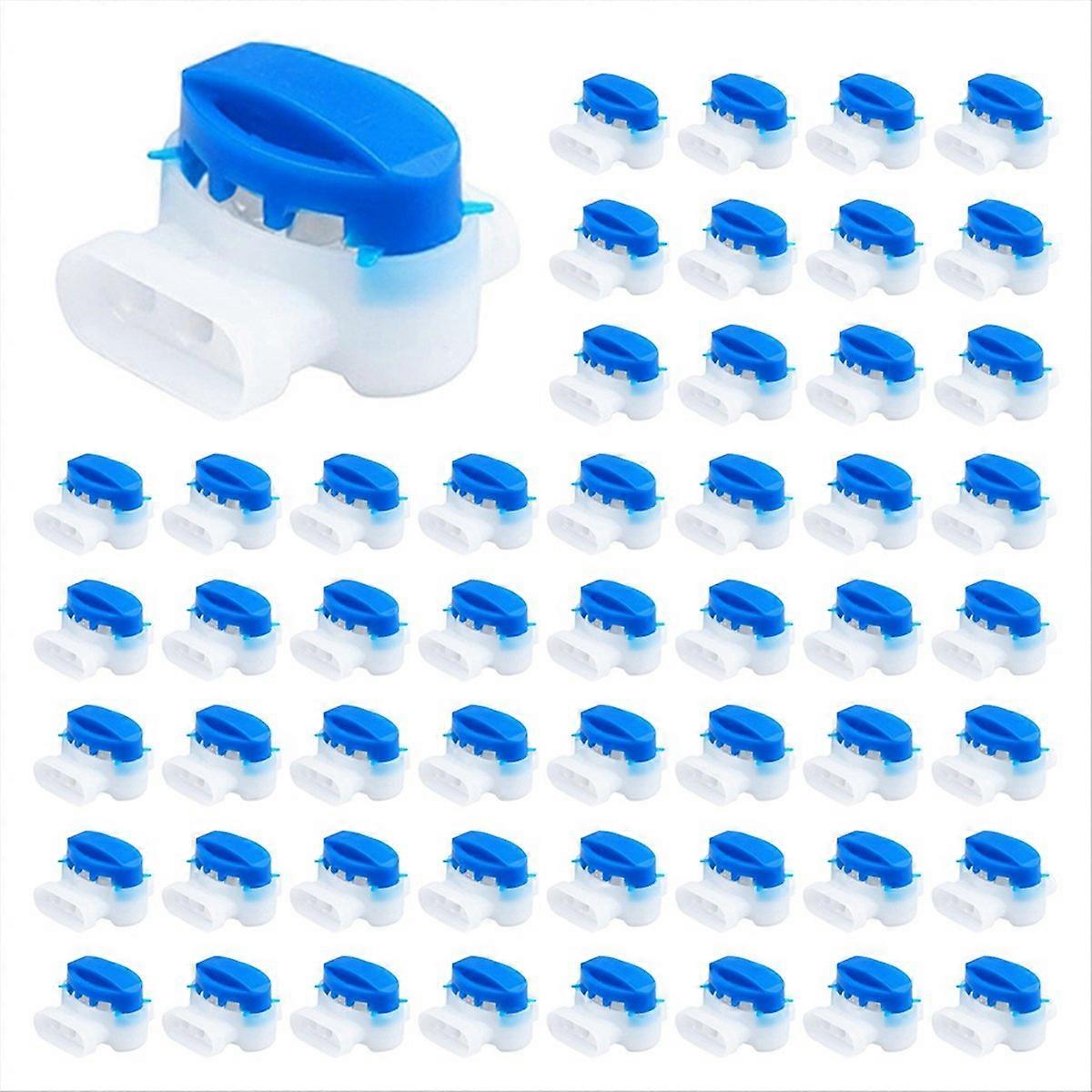 Steckverbinder für Mähroboter, 3-polig, 314-Stecker, Kabelanschlussklemmen für Gardena/Husqvarna/Worx, 100 Stück