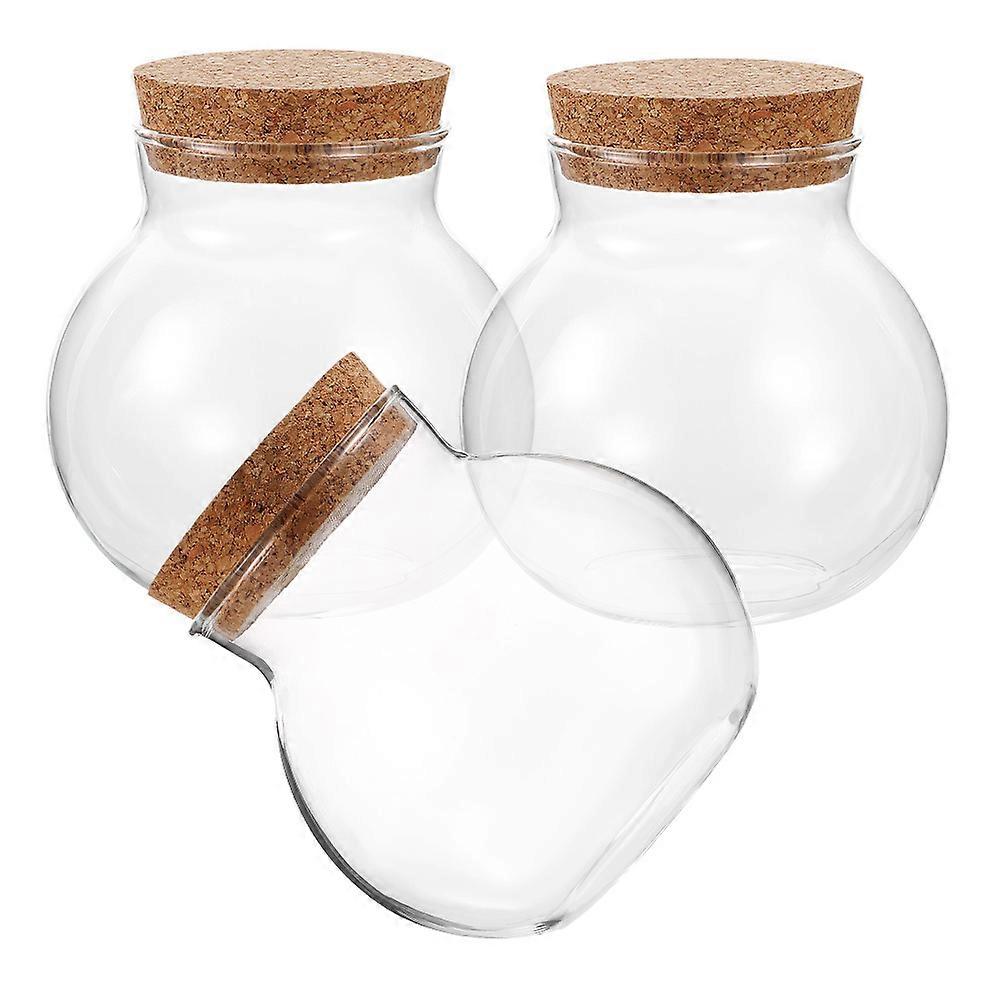 Microlandscape Ecological Glass for Storage Use 15Pcs Transparent