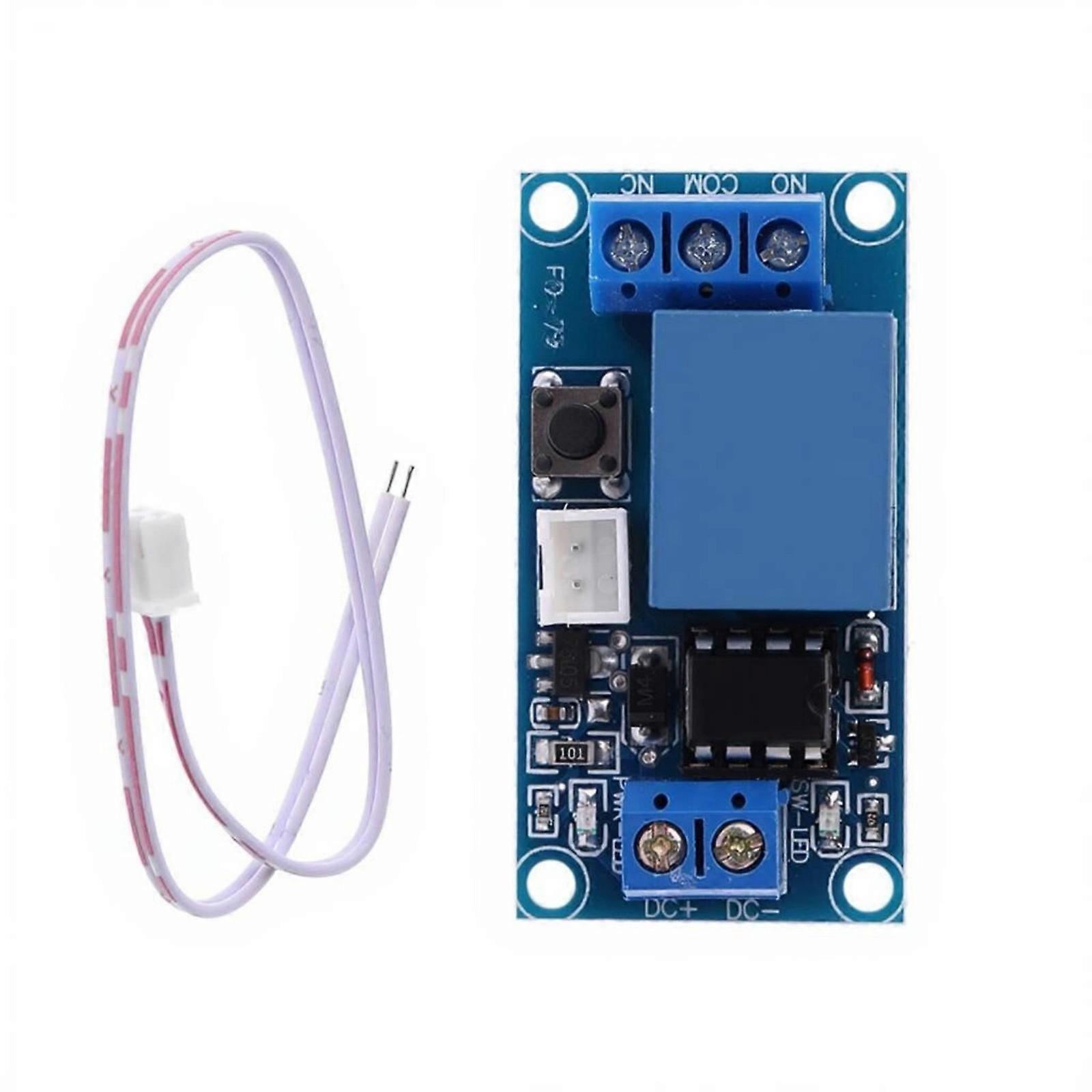 5V 12V 24V Voltages Option Bistable Start Stop Relaies Module Including Touch Test Switches for Stability Verification Multicolor
