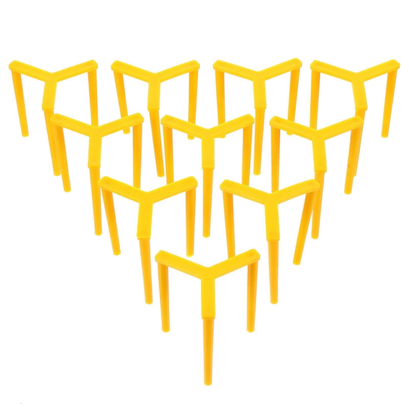 100Pcs Pizza Saver Stand Pizza Packing Tripod Stack Fixing Rack Pizza Holder