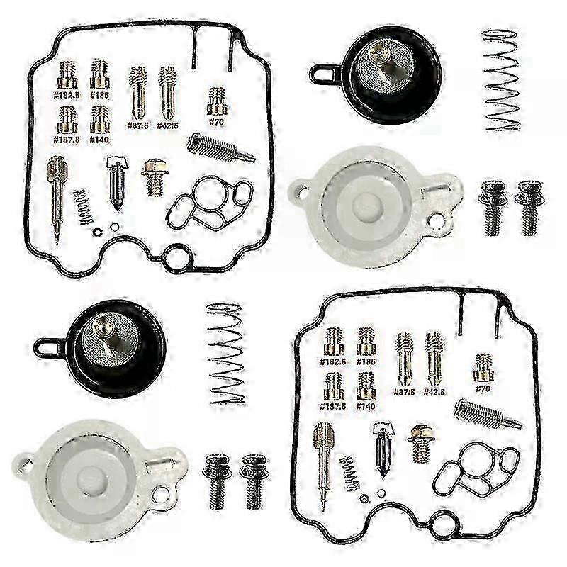 Motorcycle Carburetor Rebuild Kit for Ducati Monster, Includes Float Aircut Diaphragm