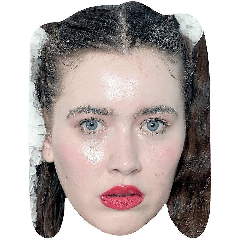 Michaela Stark (Lipstick) Big Head. Larger than life mask.