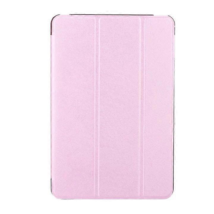 Case For Ipad 2018 9.7 Pink Tri-fold -batch Smart Sleep Silicone Skin