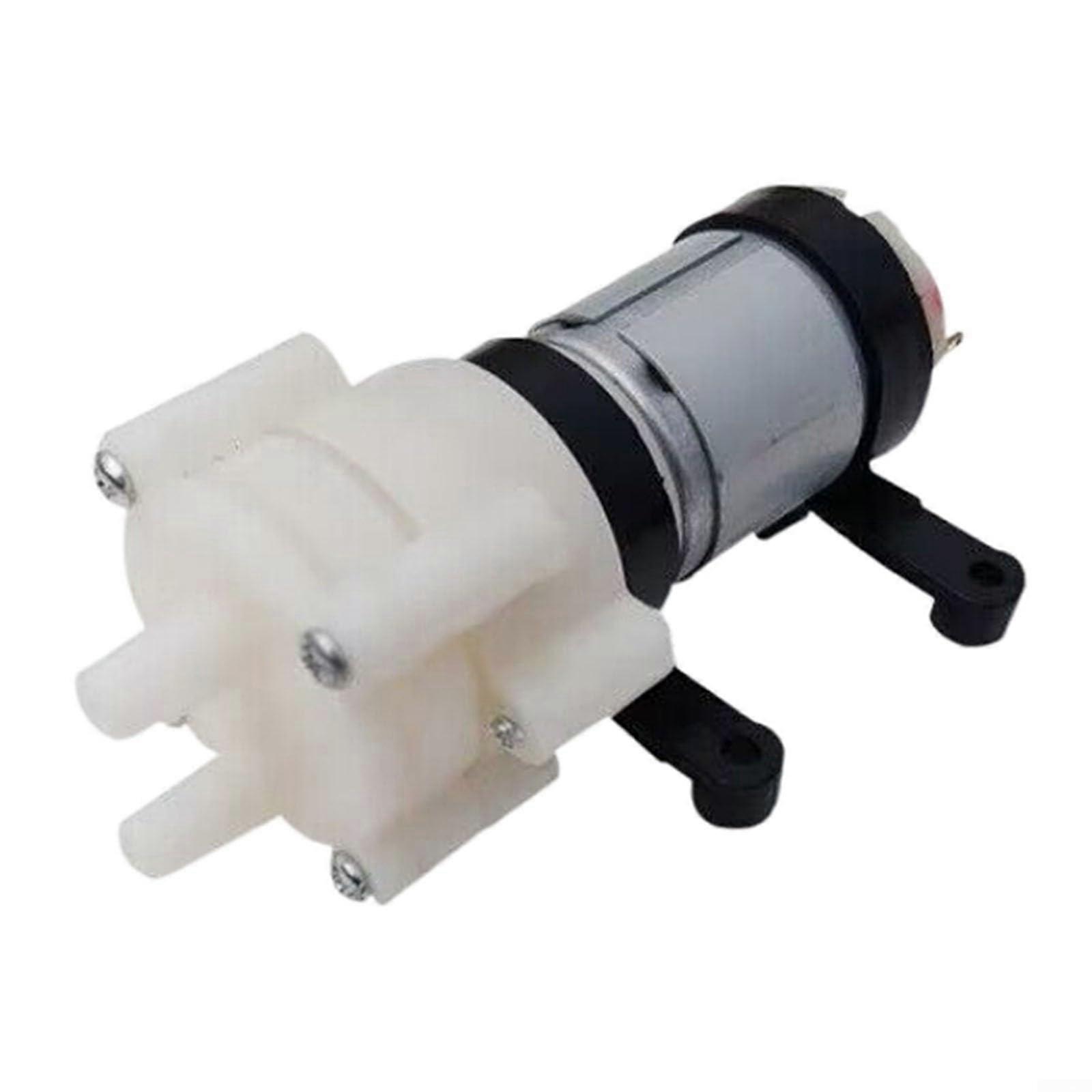 DC Diaphragm Water Pump 6V12V Low Noise  Flow for Water Cooling and Fish Tank