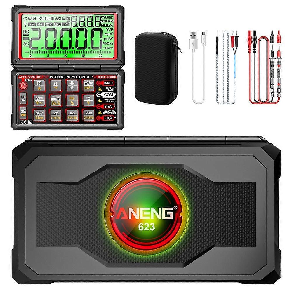 ANENG 623 Foldable Digital Multimeter Voltage Current Resistance Capacitor Tester