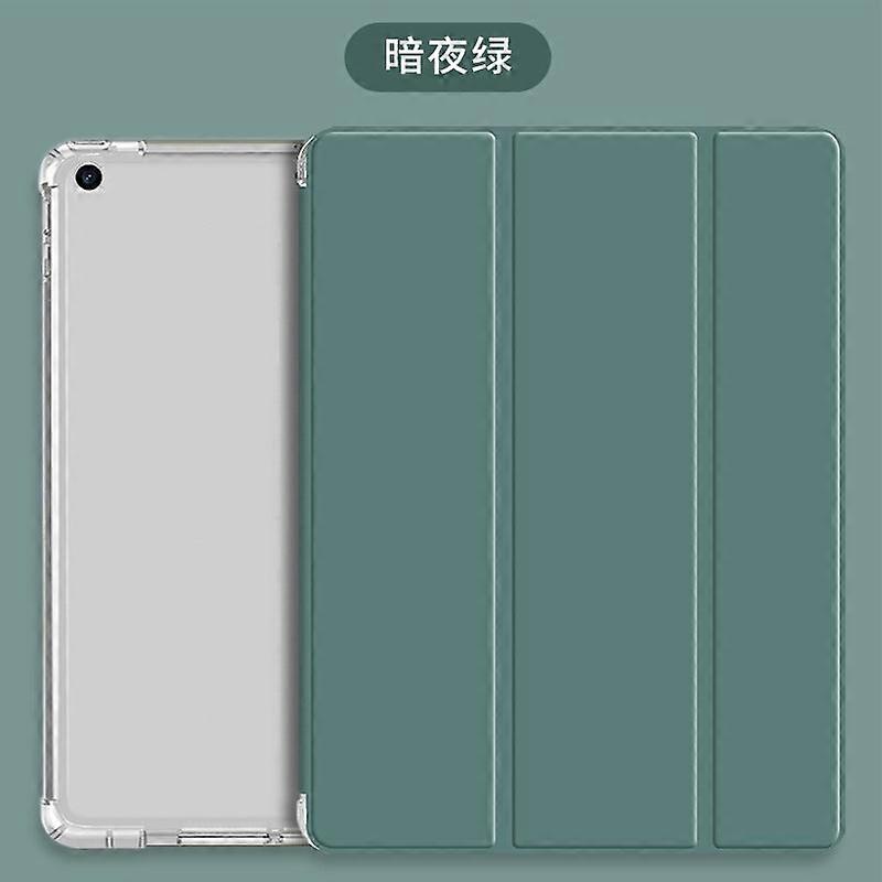 Case For Ipad 10 10.9" Midnight Green Solid Back /no Sticker Soft Inch Color