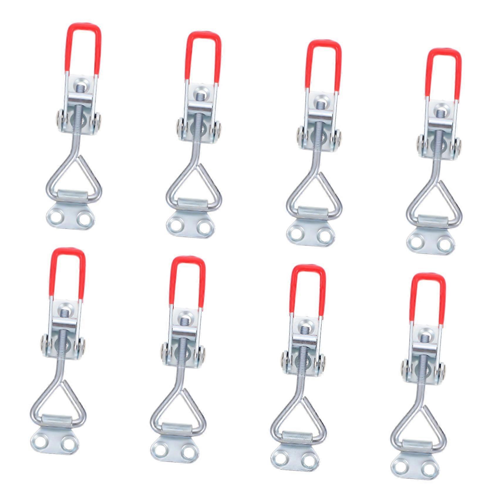 8 Pcs Heavy Duty Adjustable Toggle Latch Clamp Quick Release for Door Cabinets Boxes
