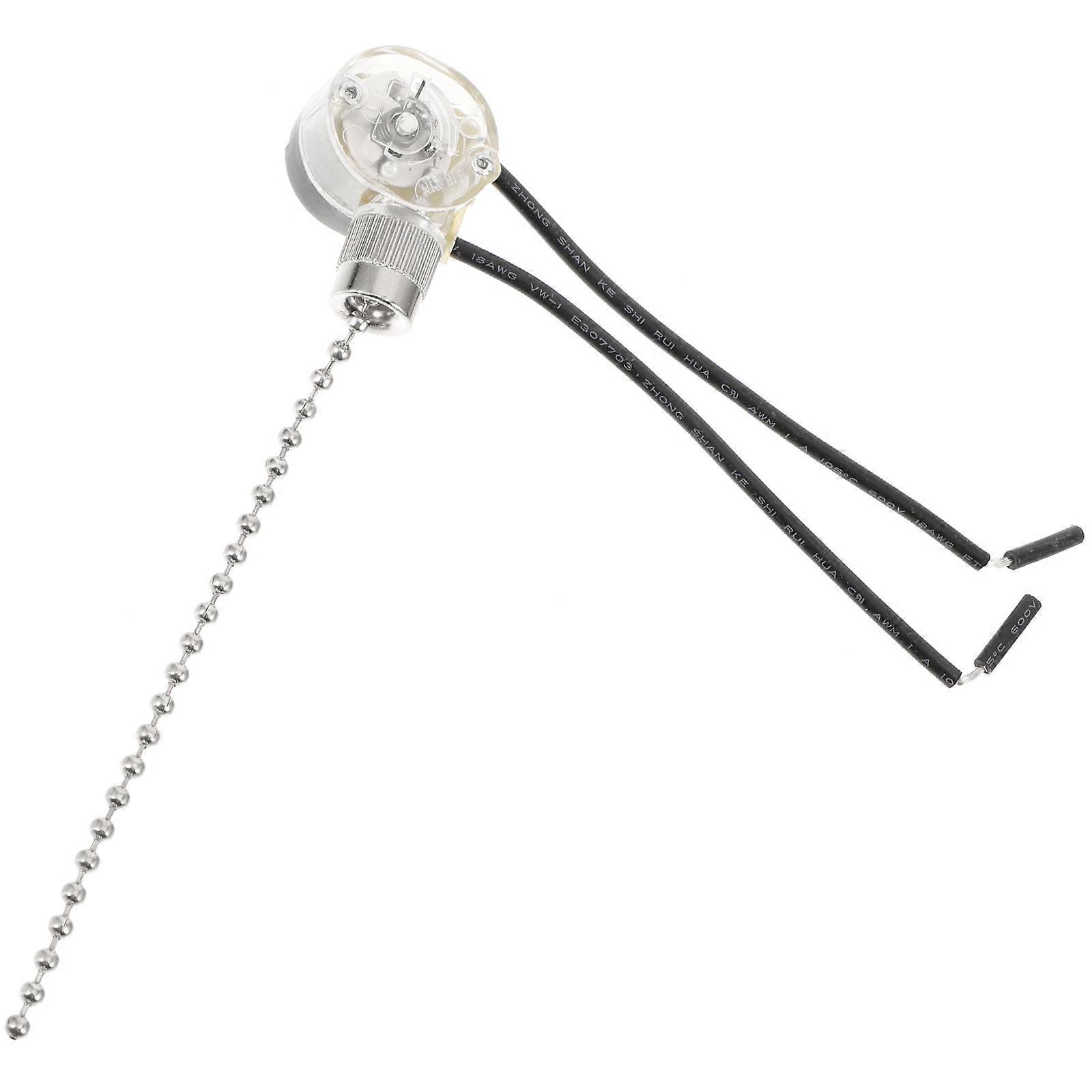 Pull Chain Extension for Ceiling Fan Light Pull Chain Black