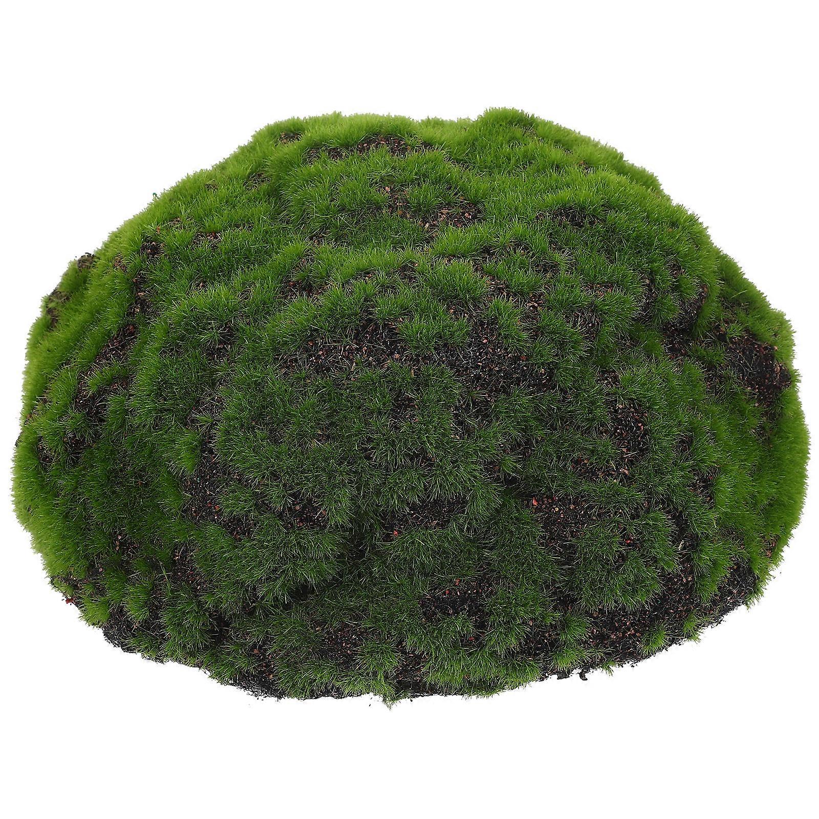 Simulated Moss Decorative Ball Designed for Wall Hanging Half Ball