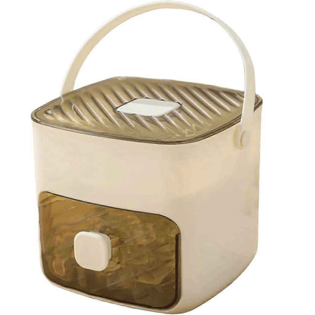 Ice Cube Tray Large Capacity Stackable BPA  SpillProof Ice Maker Box for Freezer