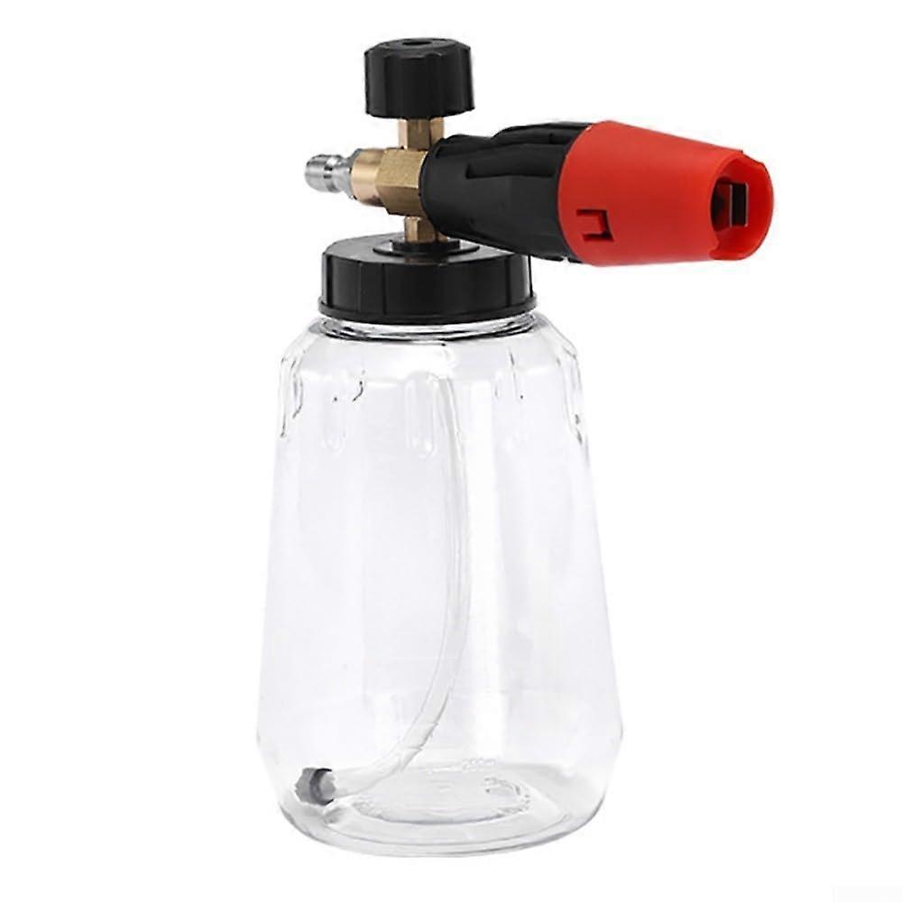 Foam Cannon for Pressure Washer with Adjustable Spray Modes and 1L Capacity Quick Connect