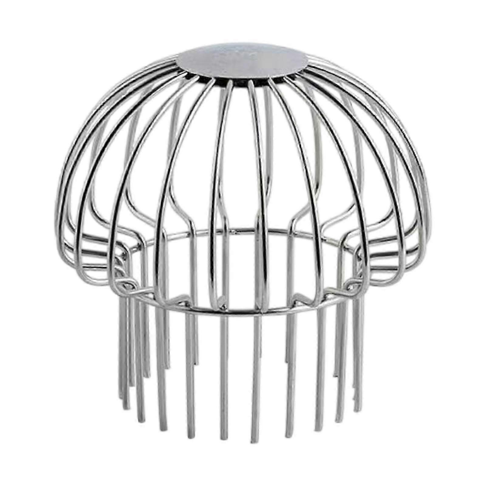 Gutter Downsport Guard Rustproof Downspout Guard Leaf Filter Gutter Strainer for 40mm to 50mm 25-26