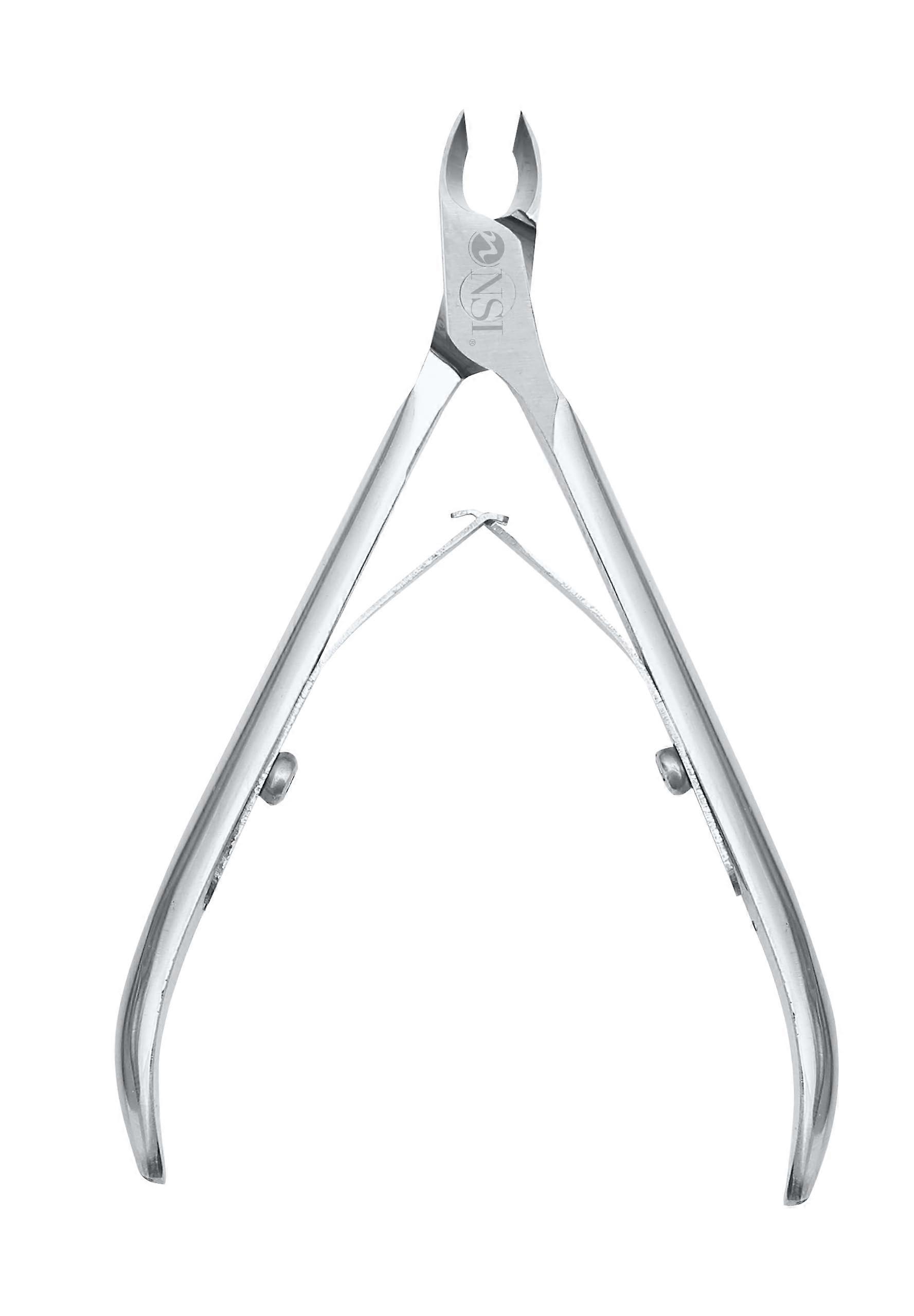 Stainless Steel Cuticle Nipper with Precise Cutting Tips, SpringAction Professional Nail Clippers