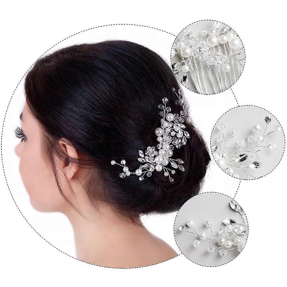 Bridal Hair Piece Comb Suitable For Wedding Use 1Pc