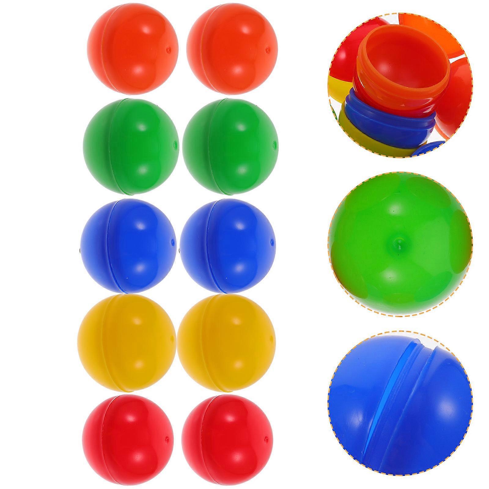 20Pcs Colorful Hollow Activity Balls Fun Small Balls