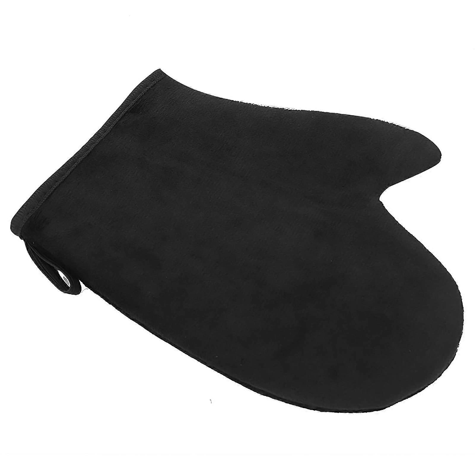 Self Tanning Mitt with DualSided Soft Flocked Design for Even Tan Coverage, Reusable and Washable