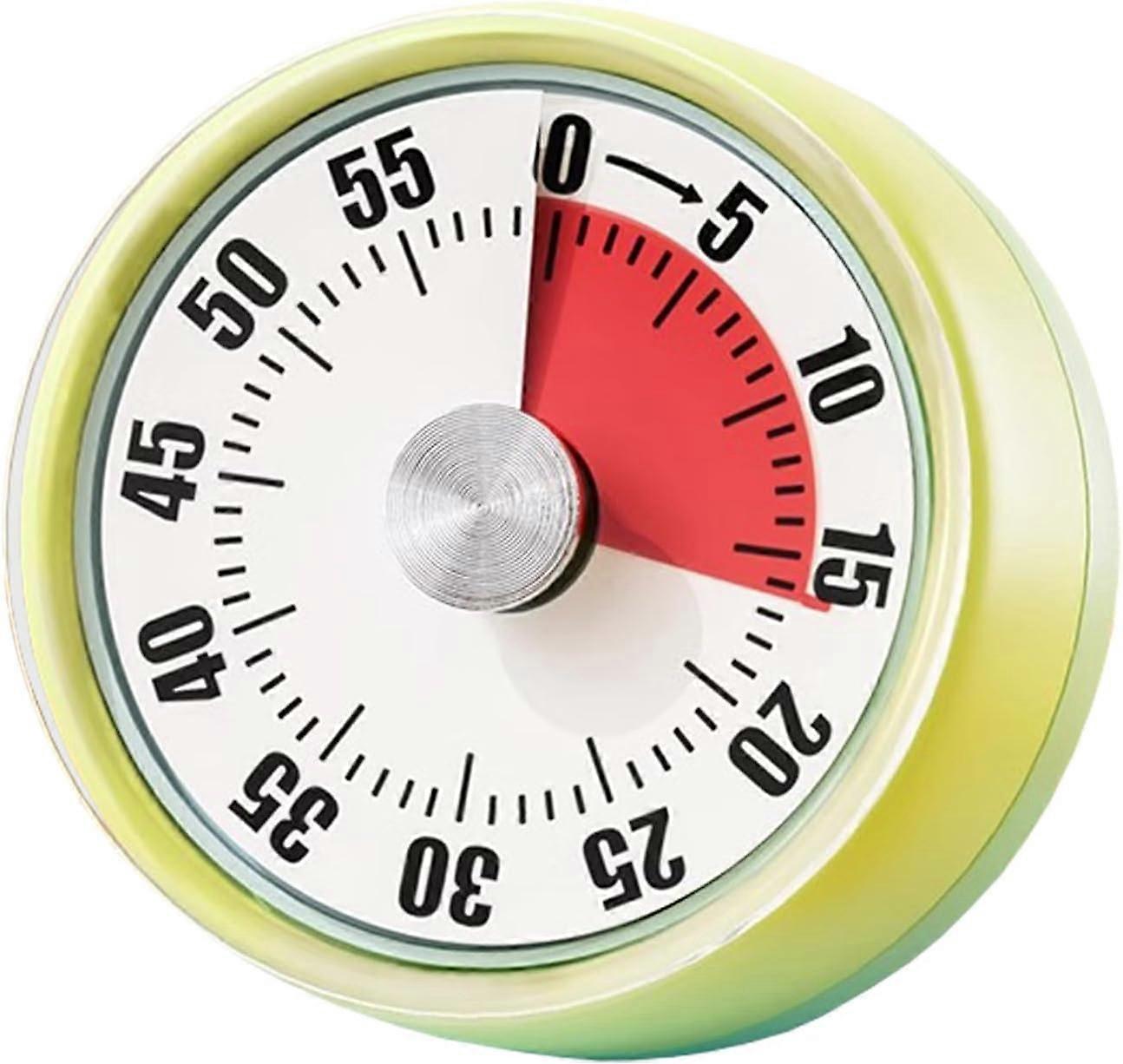 Visual Timer, 60-Minute Mechanical Countdown Timer