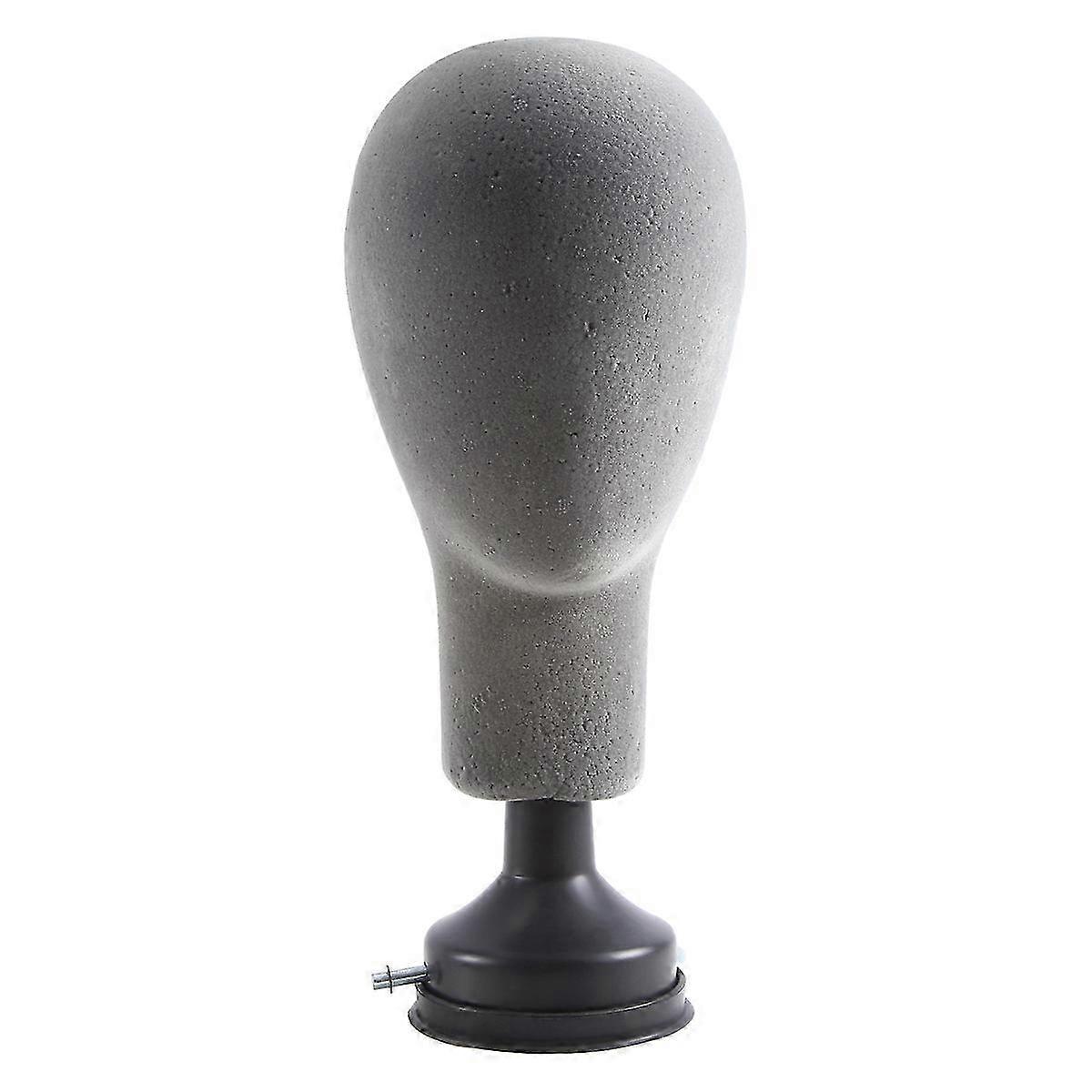 Flocking Foam Mannequin Head Model Wigs Glasses Display Holder