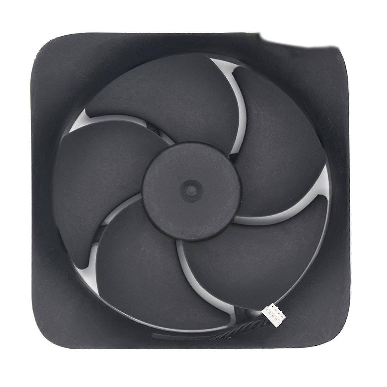 Cooling Fan Replacement with Overheat Protection, 12.5cm Internal Fan for Console and Electronics