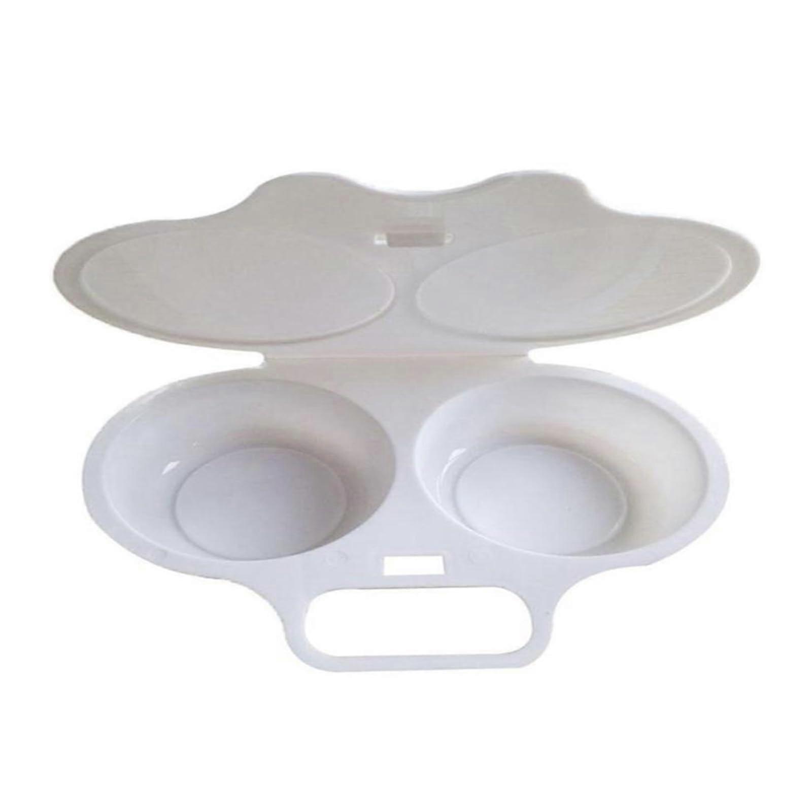 Microwave Egg Cooker for Quick Breakfast, Easy Clean Dishwasher Safe Steaming Tray