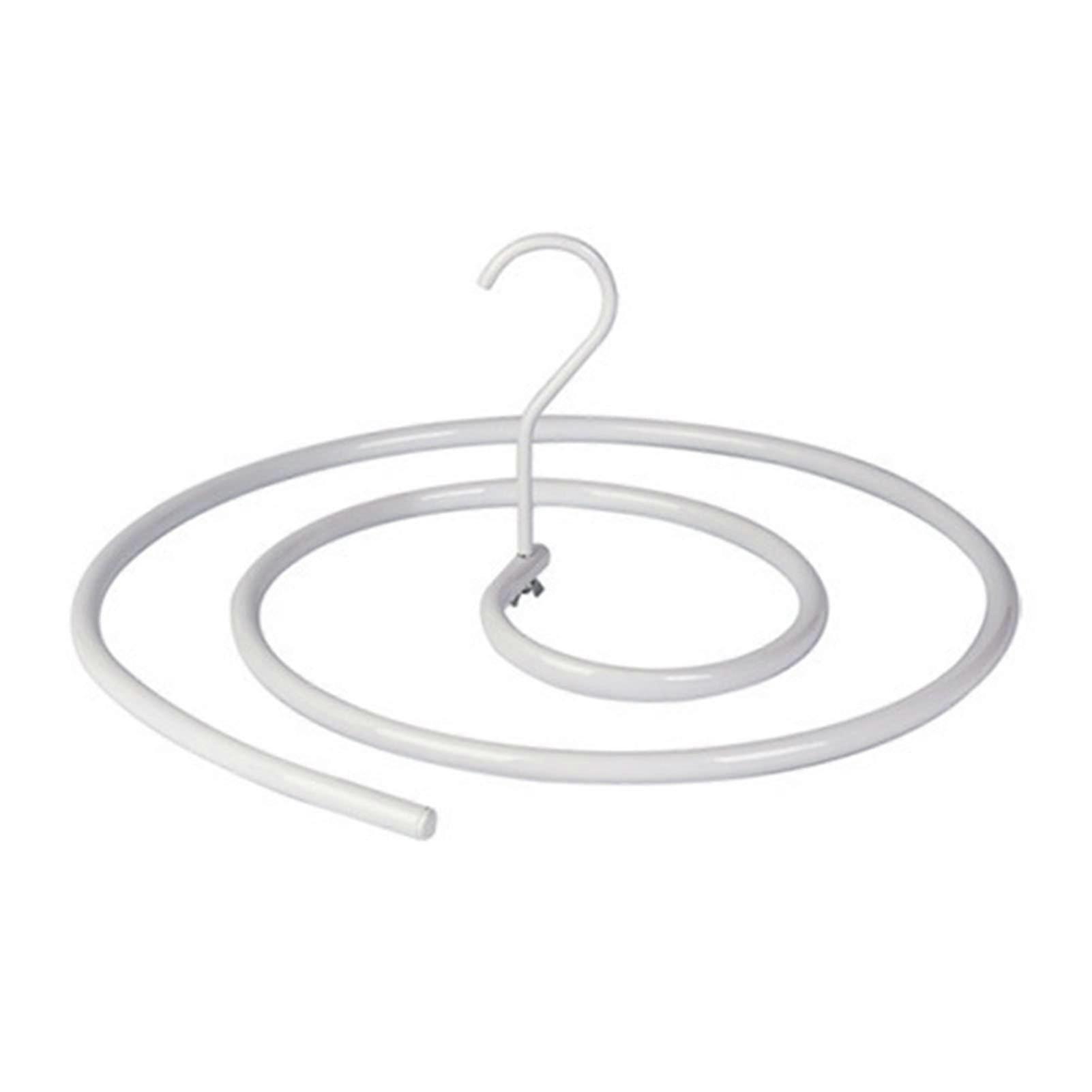 Spiral Clothes Drying Rack Stainless Steel Sheet Hanger SpaceSaving for Quilts Bedding Sheets