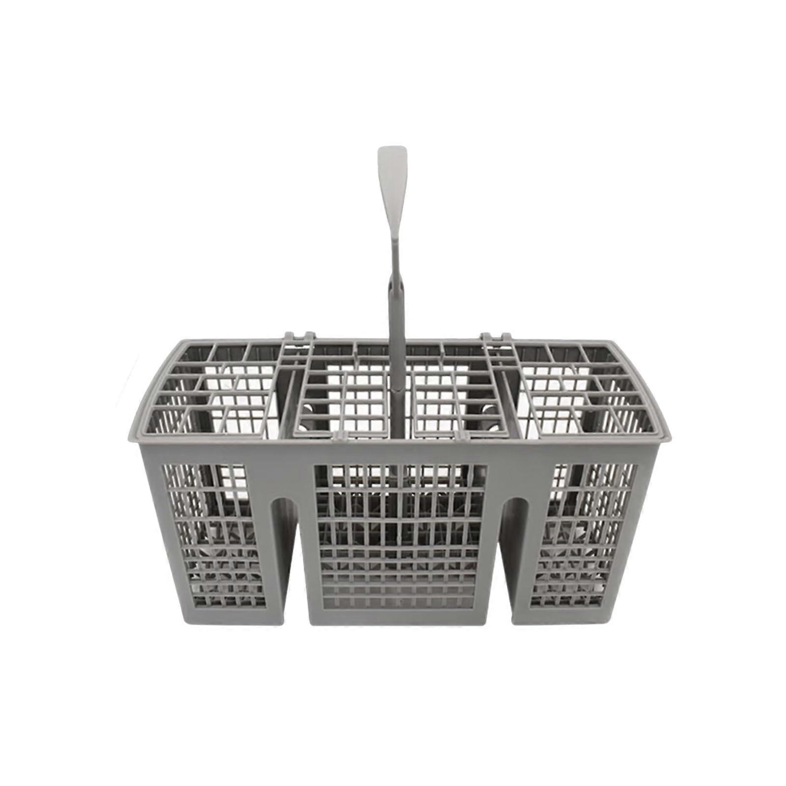 Temperature Resistant Dishwasher Cutlery Basket Replacement with Large Capacity and Space Saving Design