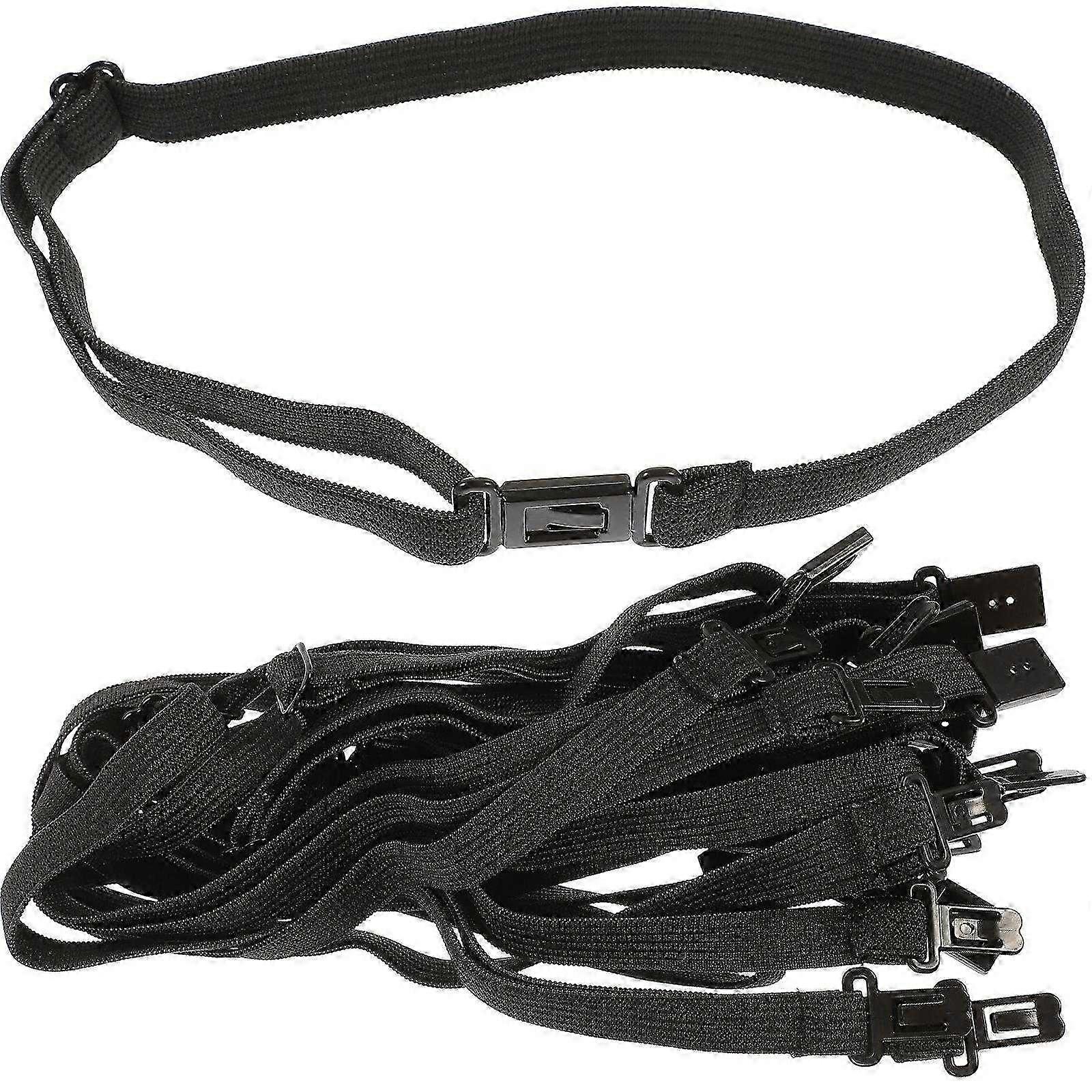 10Pcs Adjustable Comfortable Elastic Strap for Dressup Strap Bow Tie and Bow Knot