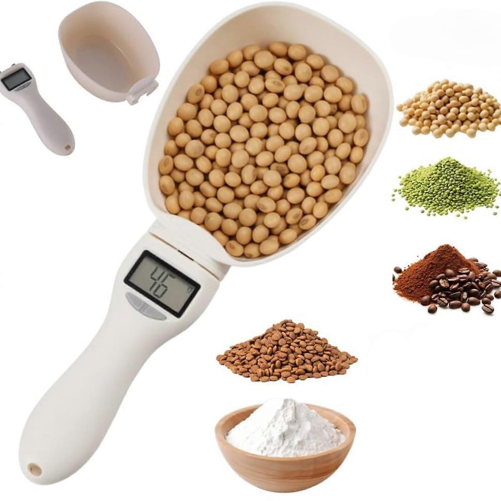 Precision Digital Spoon Scale 800g with LCD Display for Kitchen Baking and Pet Food