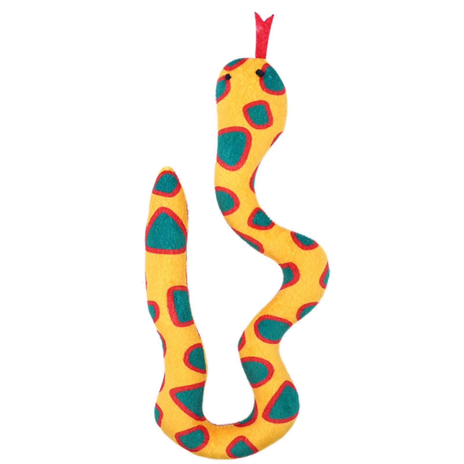Cat Catnip Snake Toy, Interactive Cat  Self-Play Teaser, Keeps Cats Active & Entertained