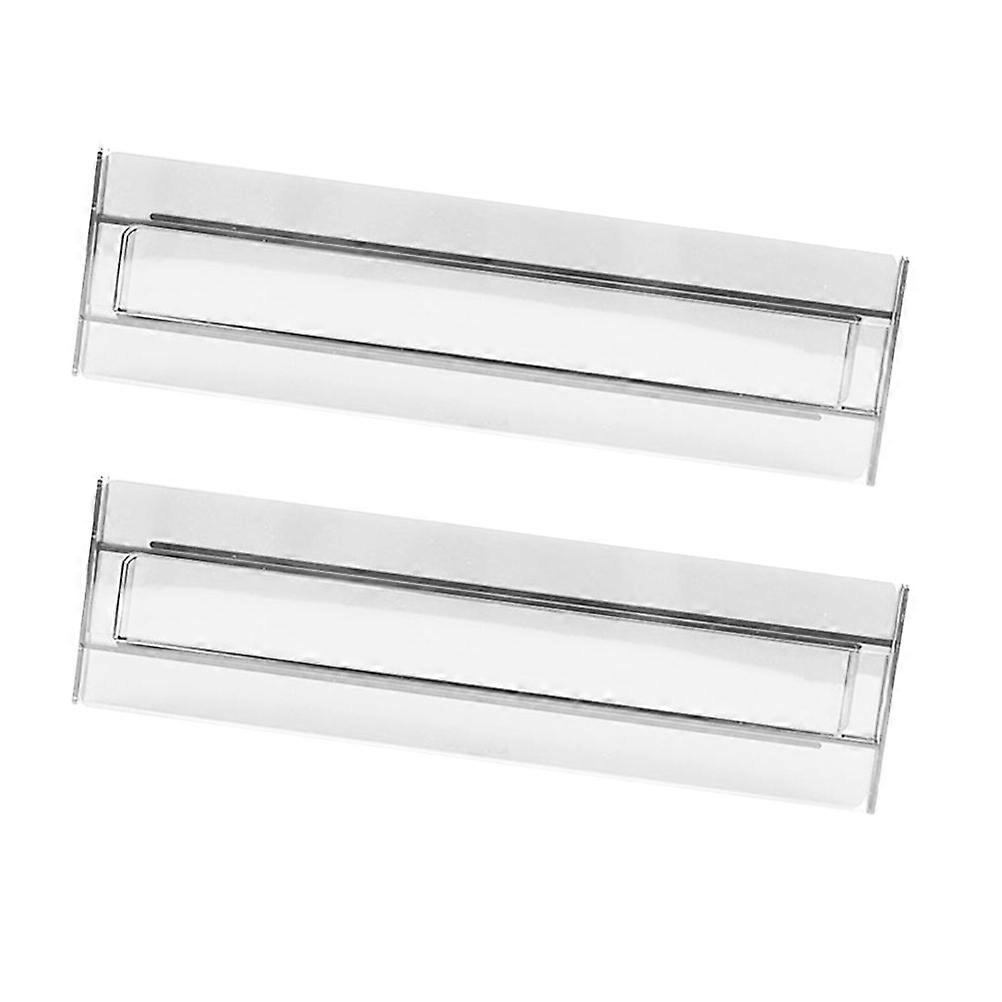 Home Drawer Divider Plastic Boards for Storage 2Pcs Flexible Divider