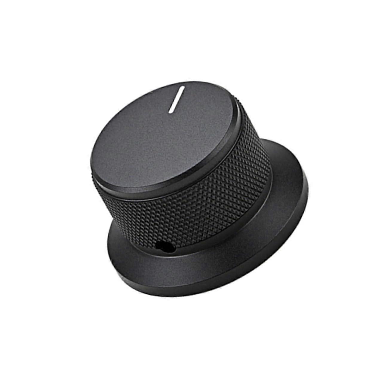 Aluminum Guitar and Bass Knobs with Durable Knurled Grip for Enhanced Volume Control