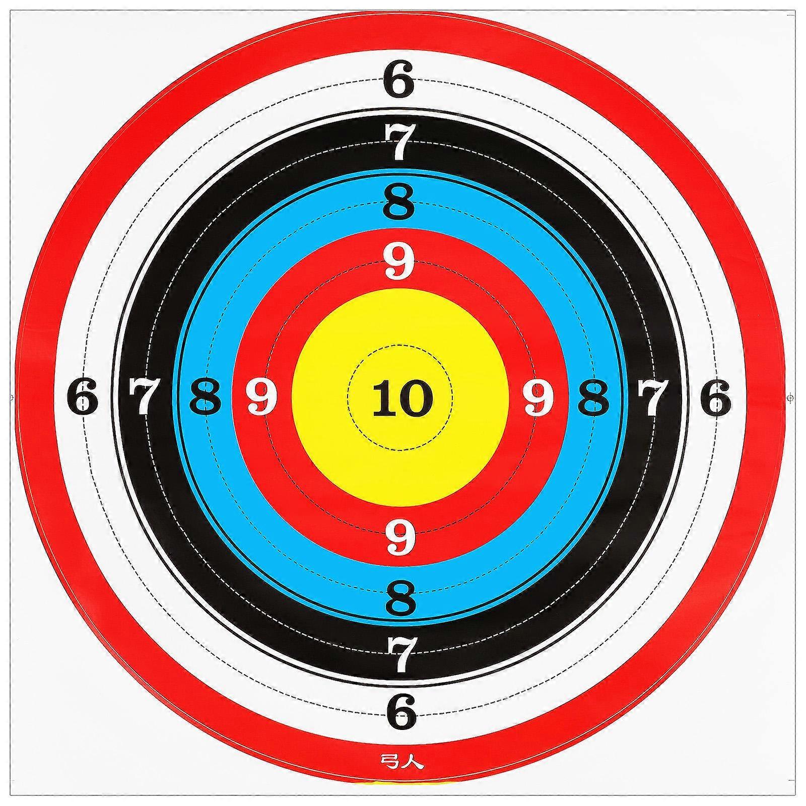 Archery Target Face Sticker for Shooting Accuracy One Large Archery Accessory
