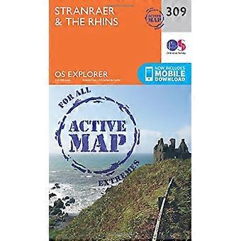OS Explorer Karte aktiv (309) Stranraer und Rhins (OS Explorer aktive Karte)