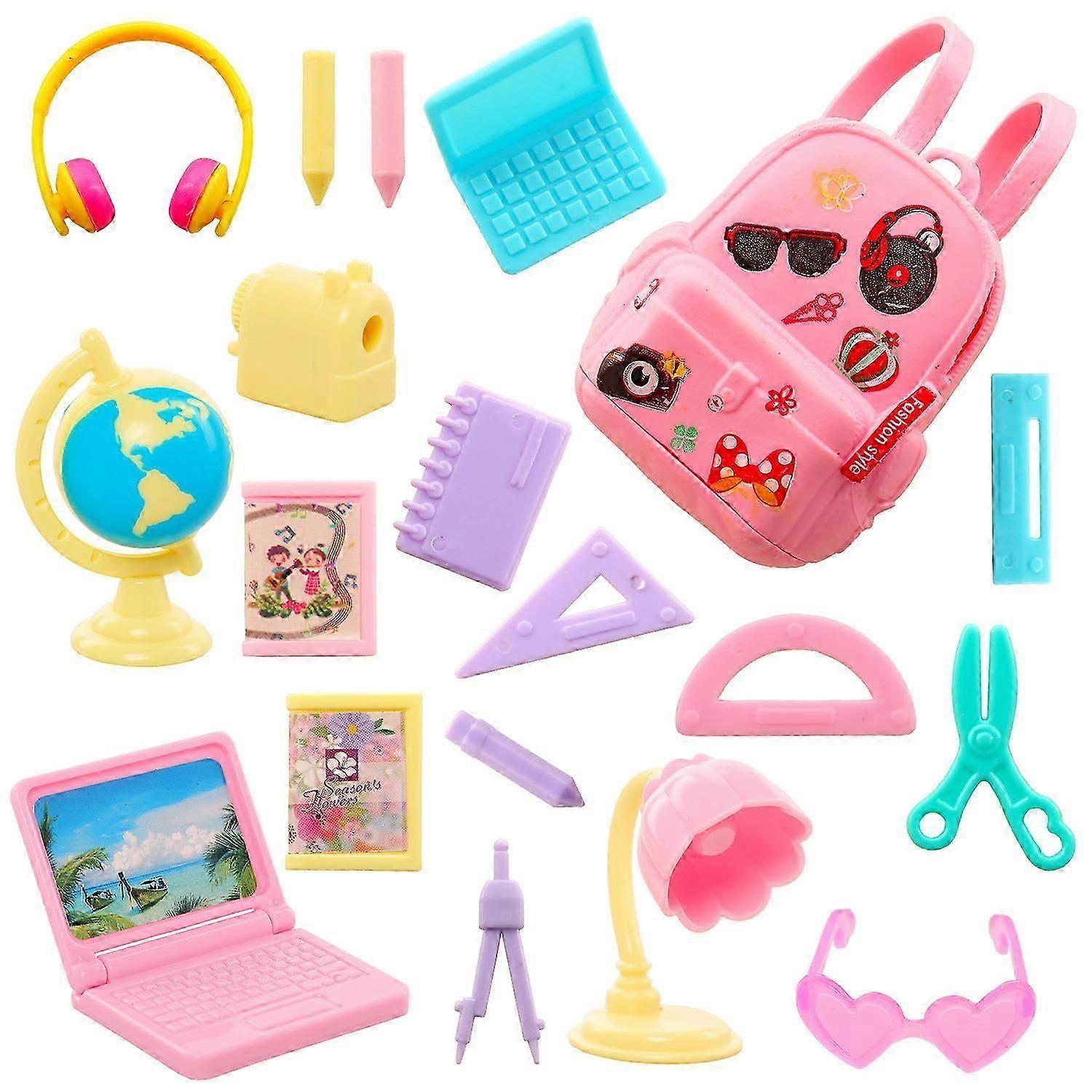17pc Mini Kitchen Cake Apron Baking Tool Set, Simulation