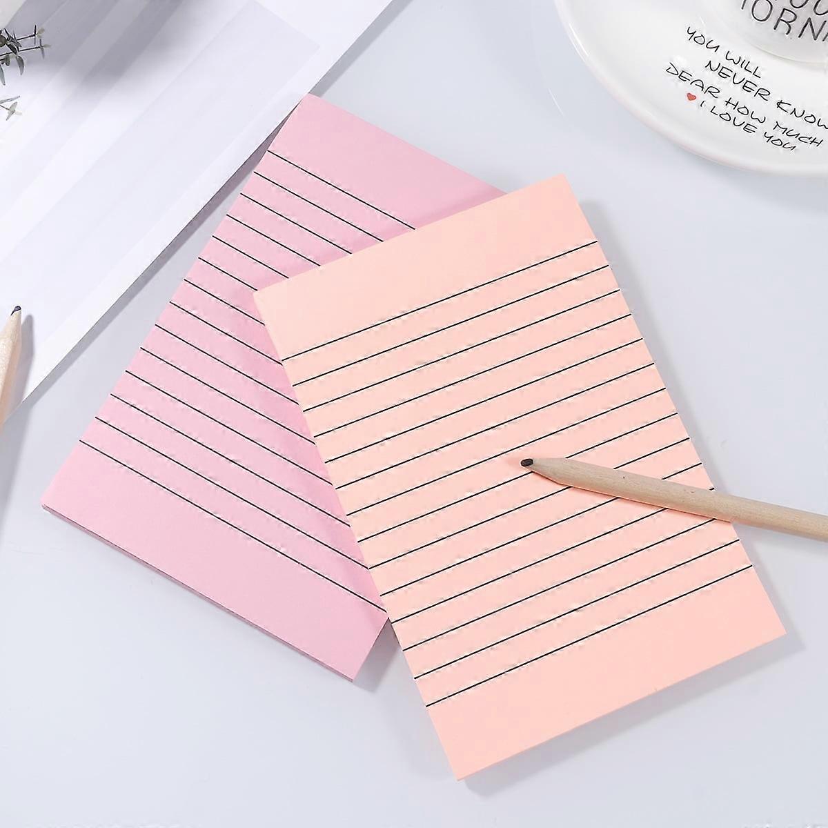 5-Pack Light Static Self-Stick Notes for Wall Posting, Removable Note Paper