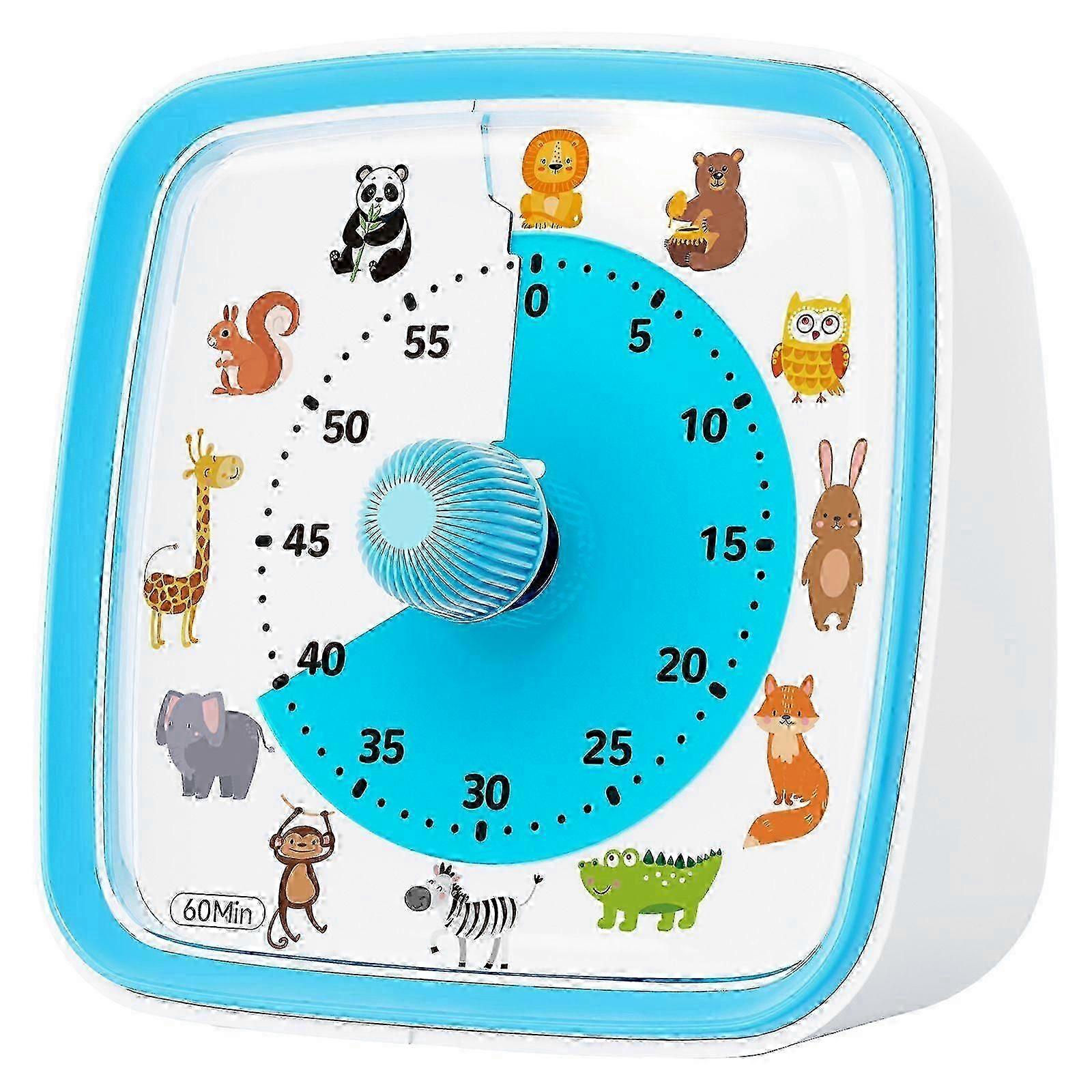 60-Minute Visual Timer with Night Light, Countdown Timer,Pomodoro Timer with