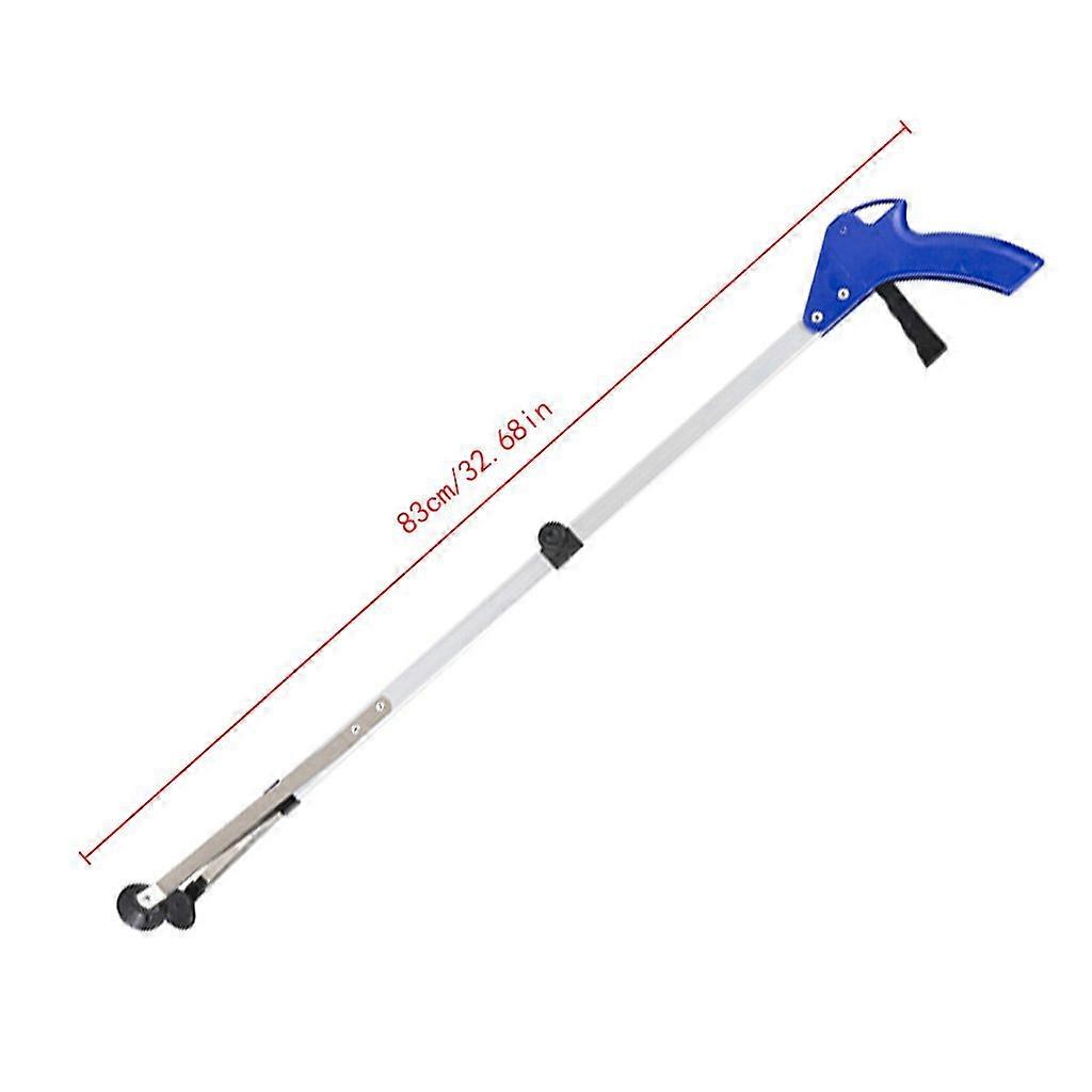 Trash Picker Long Handle Garbage Pickup Tool with Ergonomic NonCrush Grip Durable Alloy