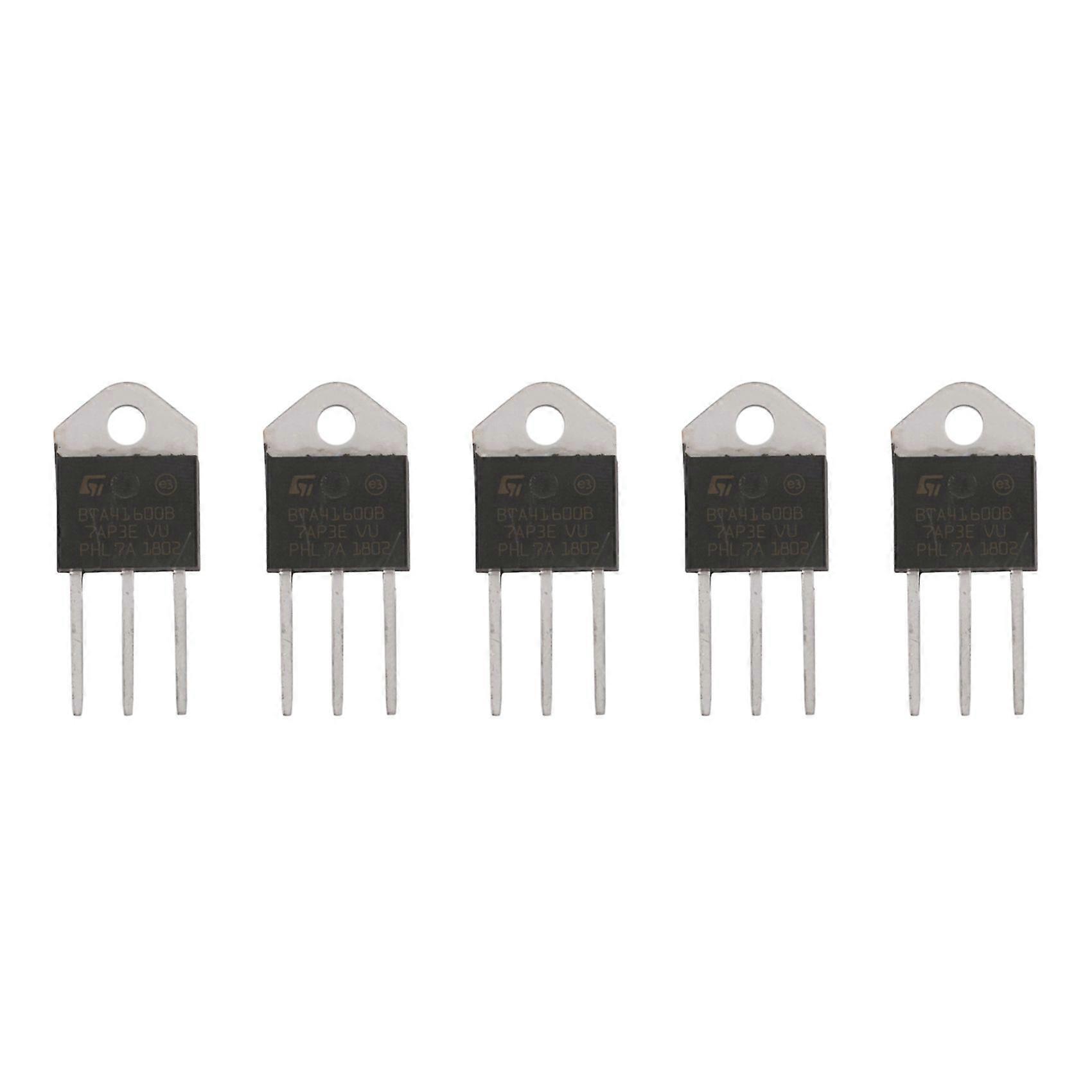 5X BTA41-600B 600V 40A Silicon Controller Rectifier Standard Triac